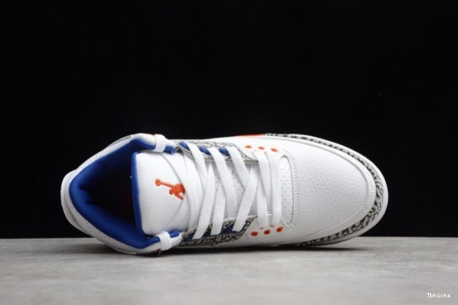 Reps TBK 'Knicks Retro Air 3 136064-148 Rivals' Jordan 0802